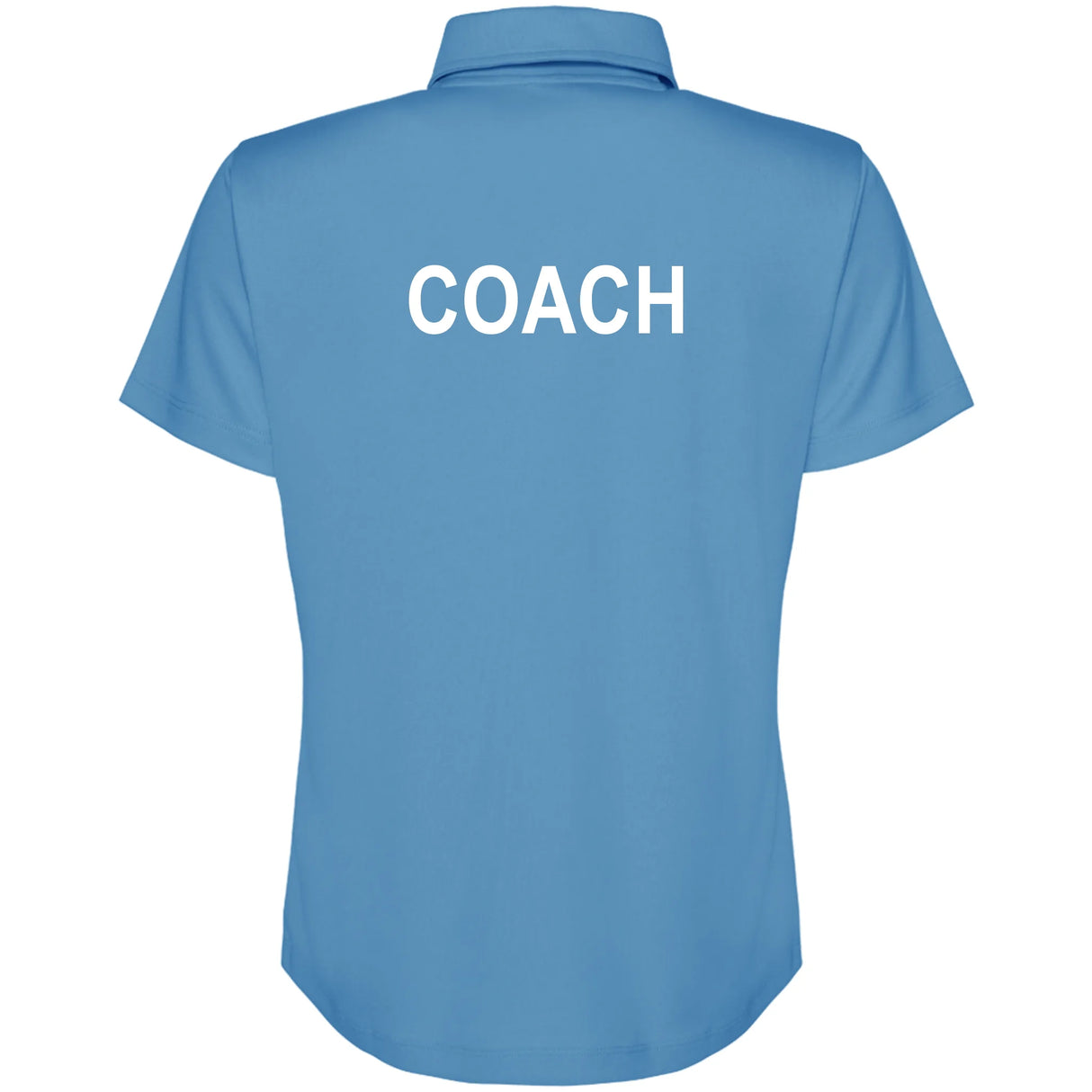 Rutherglen ASC - 'COACH' Women's Cool Polo - Sapphire