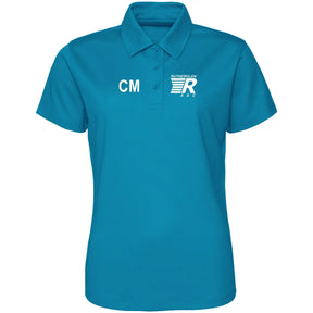 Rutherglen ASC - 'Volunteer' Women's Cool Polo - Sapphire