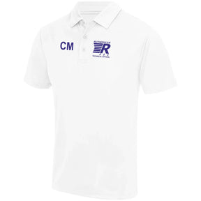 Rutherglen ASC - 'STO' Cool Polo - White
