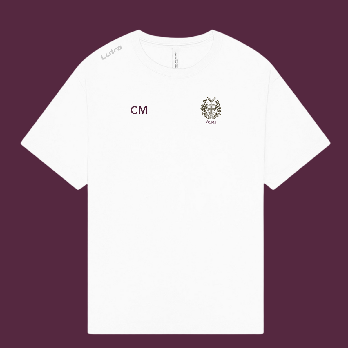 Stock Exchange Swimming Club - Lutra WHITE Unisex H/weight Cotton Boxy Tee