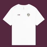 Stock Exchange Swimming Club - Lutra WHITE Unisex H/weight Cotton Boxy Tee