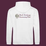 Stock Exchange Swimming Club - Lutra Arctic White College Hoodie