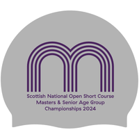 Scottish National Open Short Course Masters & Senior Age Group Champs 2024 EVENT Swim Cap