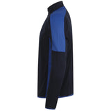 Silver City Blues Masters - 1/4 Zip Contrast Midlayer - Navy/royal