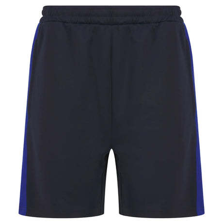 Silver City Blues Masters - Knitted Shorts with Zip Pockets - Navy/royal