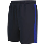 Silver City Blues Masters - Knitted Shorts with Zip Pockets - Navy/royal