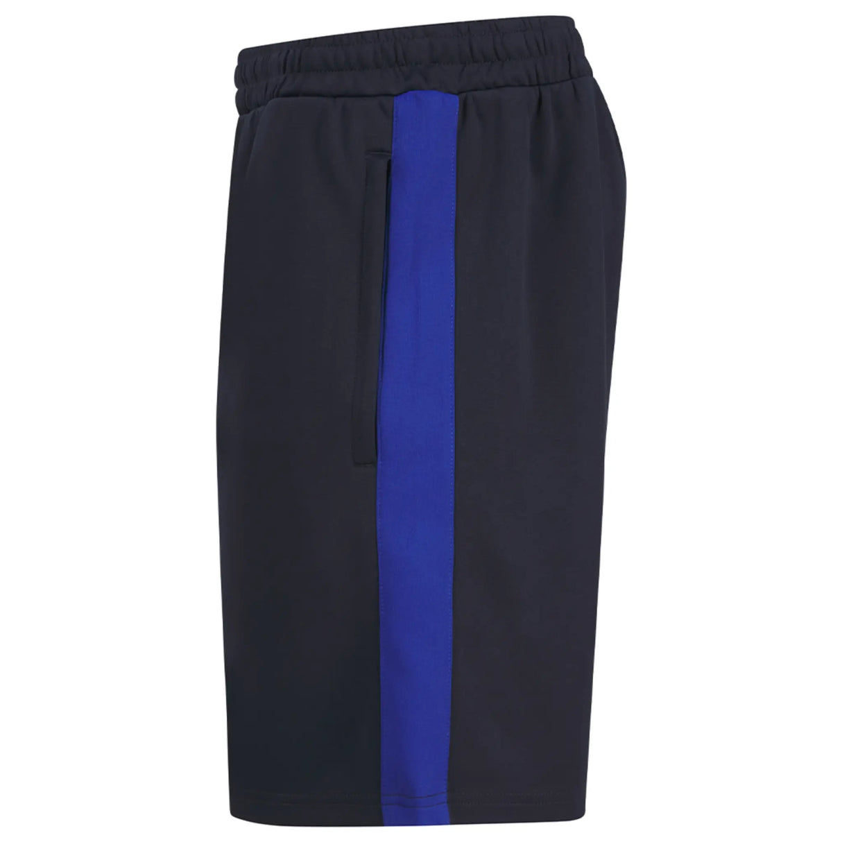 Silver City Blues Masters - Knitted Shorts with Zip Pockets - Navy/royal