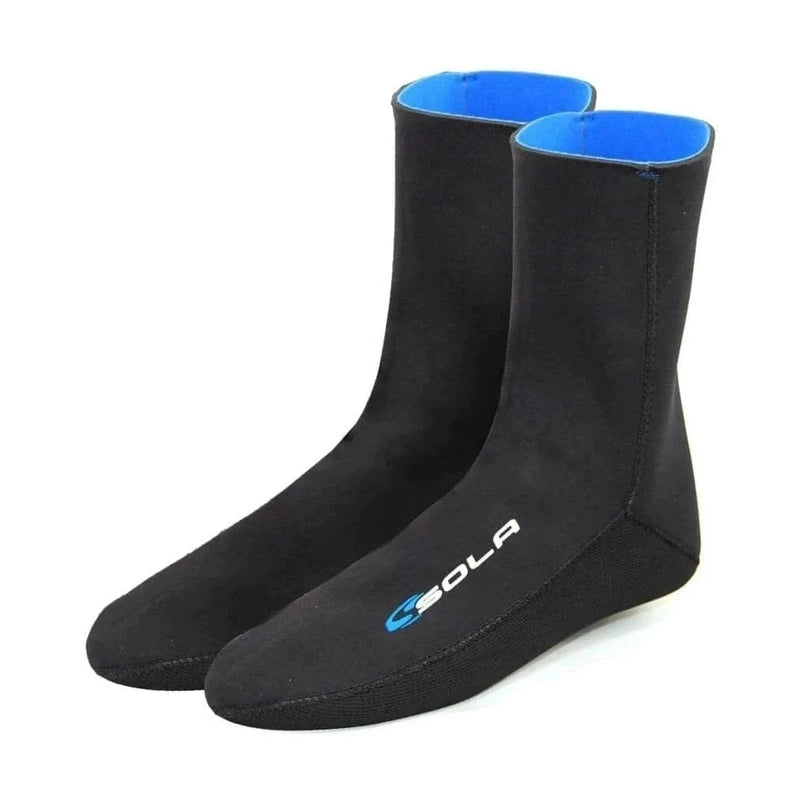 Sola 2mm Fleece Lined Neoprene Socks | WrightSport