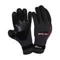 Sola 3mm Titanium Double Lined Neoprene Gloves - Black | WrightSport