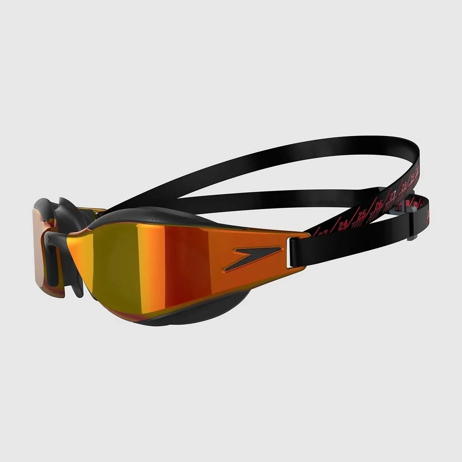 Speedo Fastskin Hyper Elite Mirror Goggle - Black