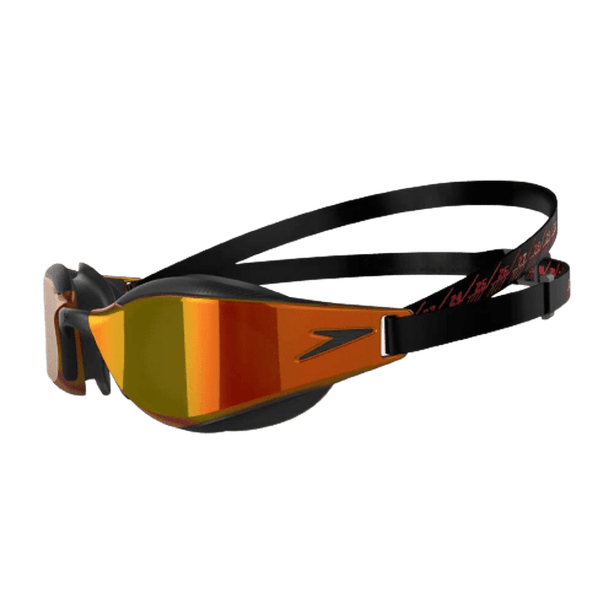 Speedo Fastskin Hyper Elite Mirror Goggle - Black/Gold