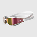Speedo Fastskin Hyper Elite Mirror Goggle - White/Gold | WrightSport