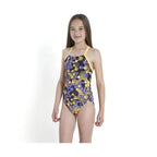 Speedo Girl's Endurance+ Ripple Back Swimsuit Print 46