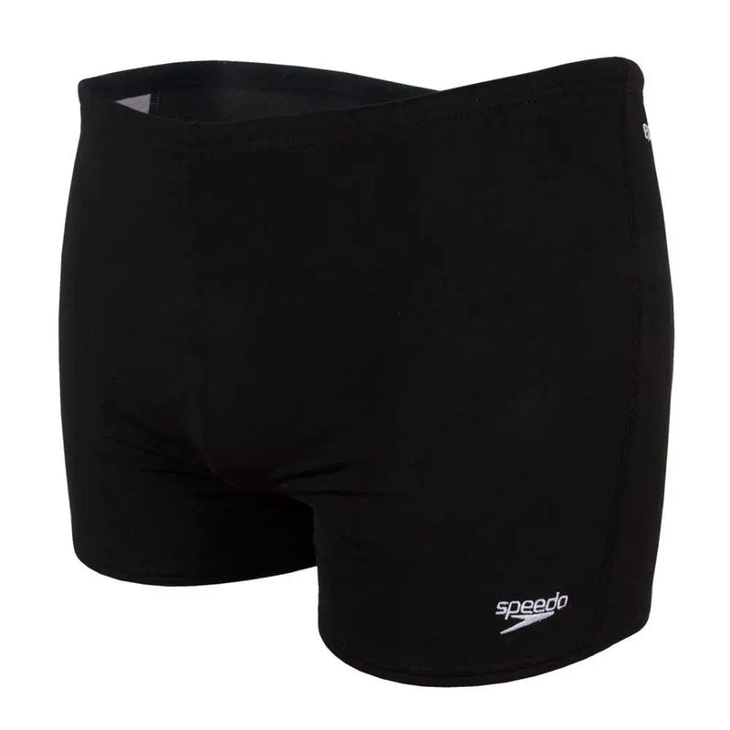 Speedo Boy's Endurance+ Boxer Swimming Shorts - Black