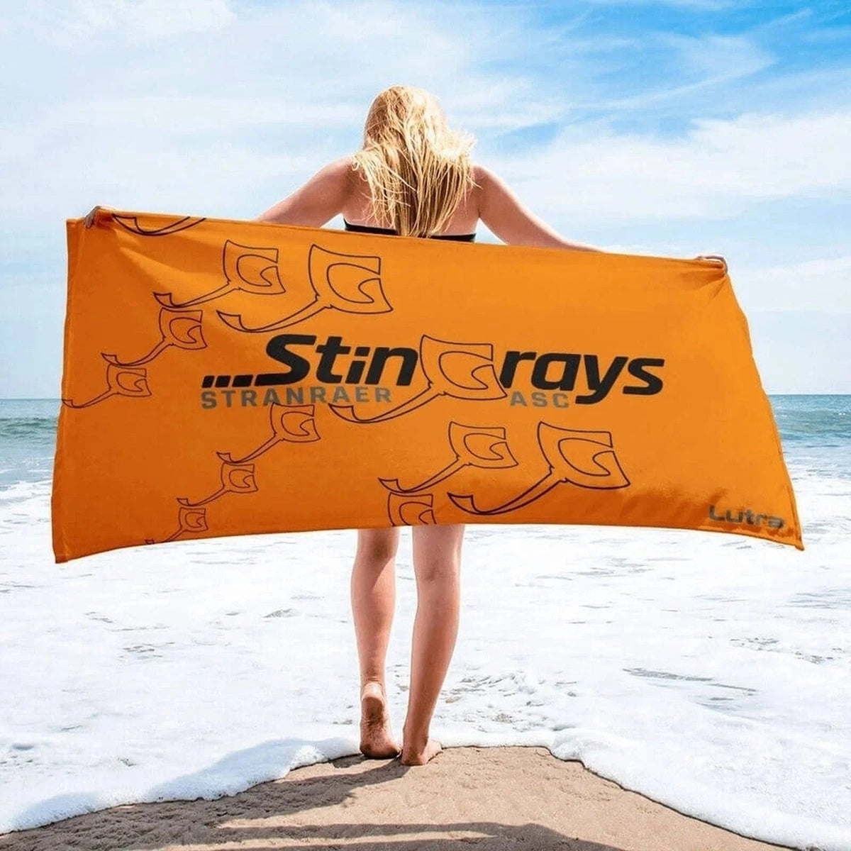 Stingrays ASC - Lutra Custom Sublimated Microfibre/Cotton Towel