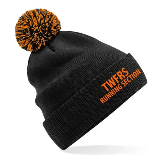 TWFRS RS - Snowstar Beanie - Black/Orange