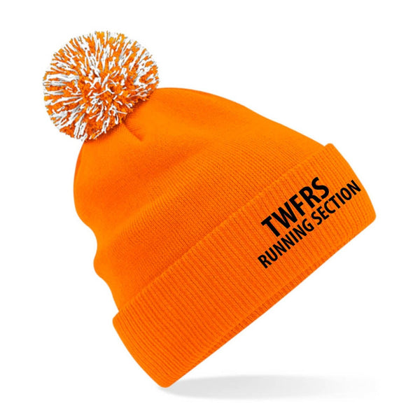 TWFRS RS - Snowstar Beanie - Orange/White
