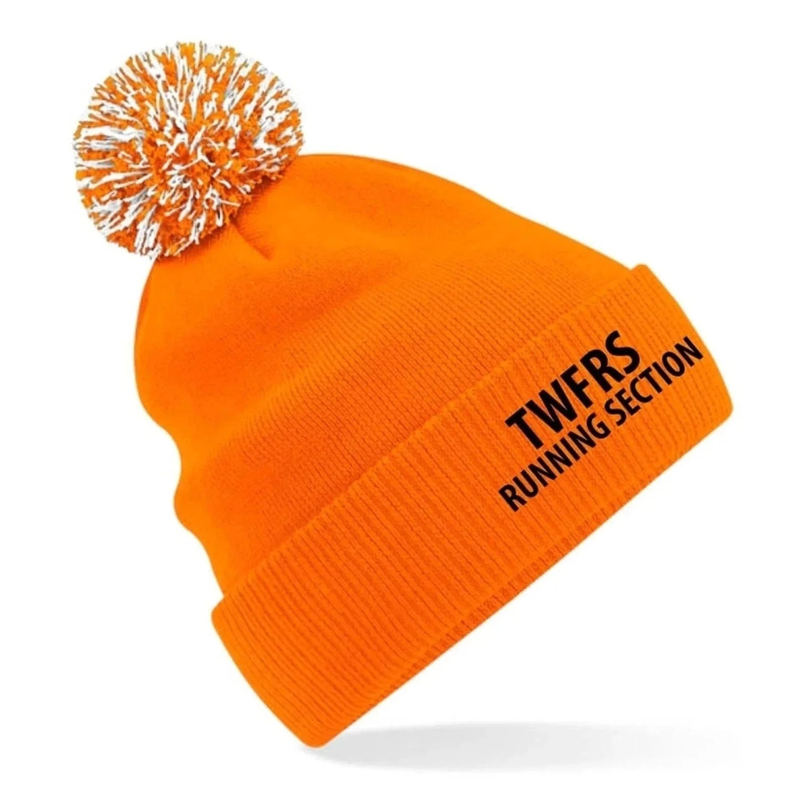 TWFRS RS - Snowstar Beanie - Orange/White