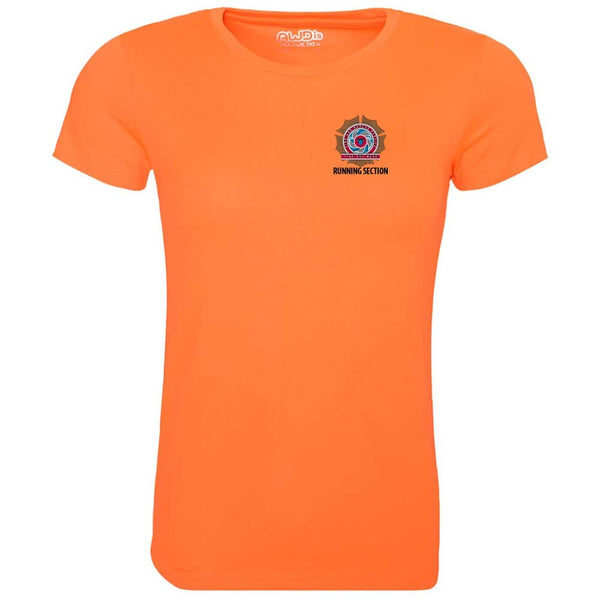 TWFRS RS - Tech T-Shirt - Electric Orange Ladies