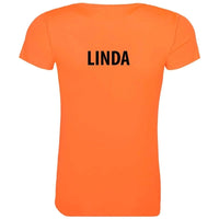 TWFRS RS - Tech T-Shirt - Electric Orange Ladies