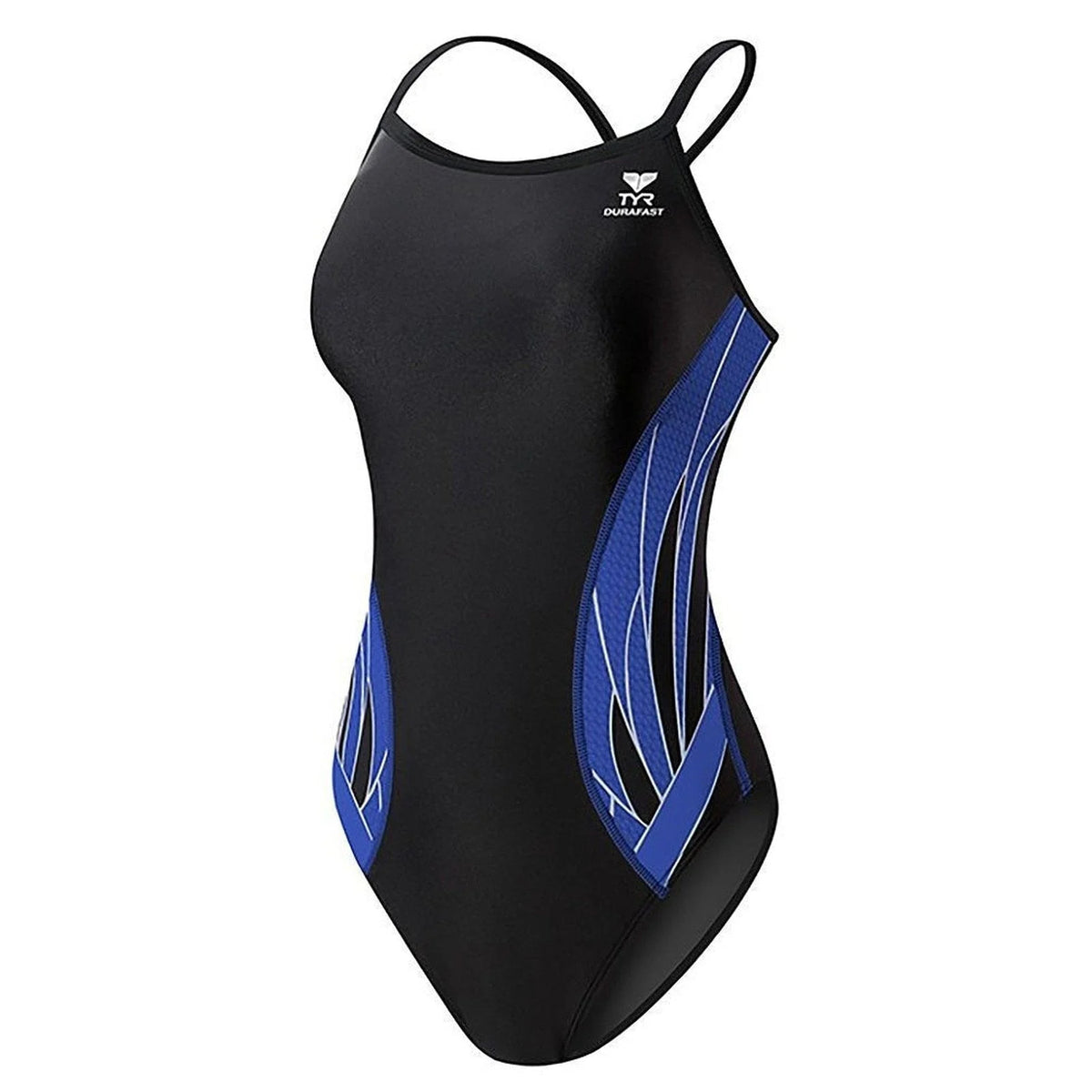 TYR Female Phoenix Splice Diamondfit - Black/Blue