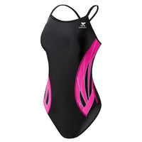 TYR Female Phoenix Splice Diamondfit - Black/Pink