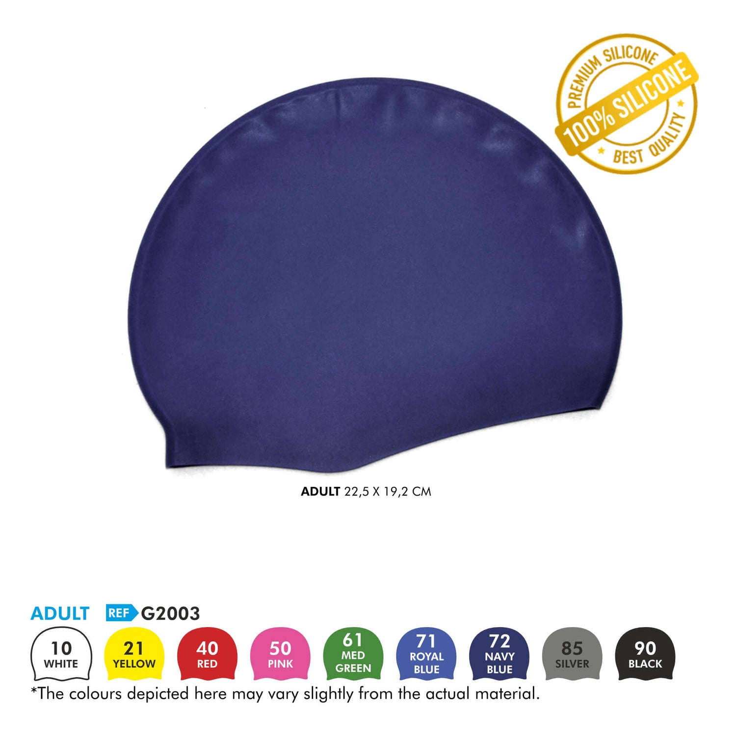 WrightSport Ultralight Silicone Swimming Caps