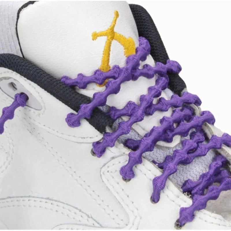 Xtenex X300 30" Elastic Running Shoelace Laces - Purple | WrightSport