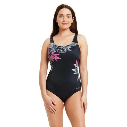 Zoggs Womens Adj. Scoopback Swimsuit - Aruba