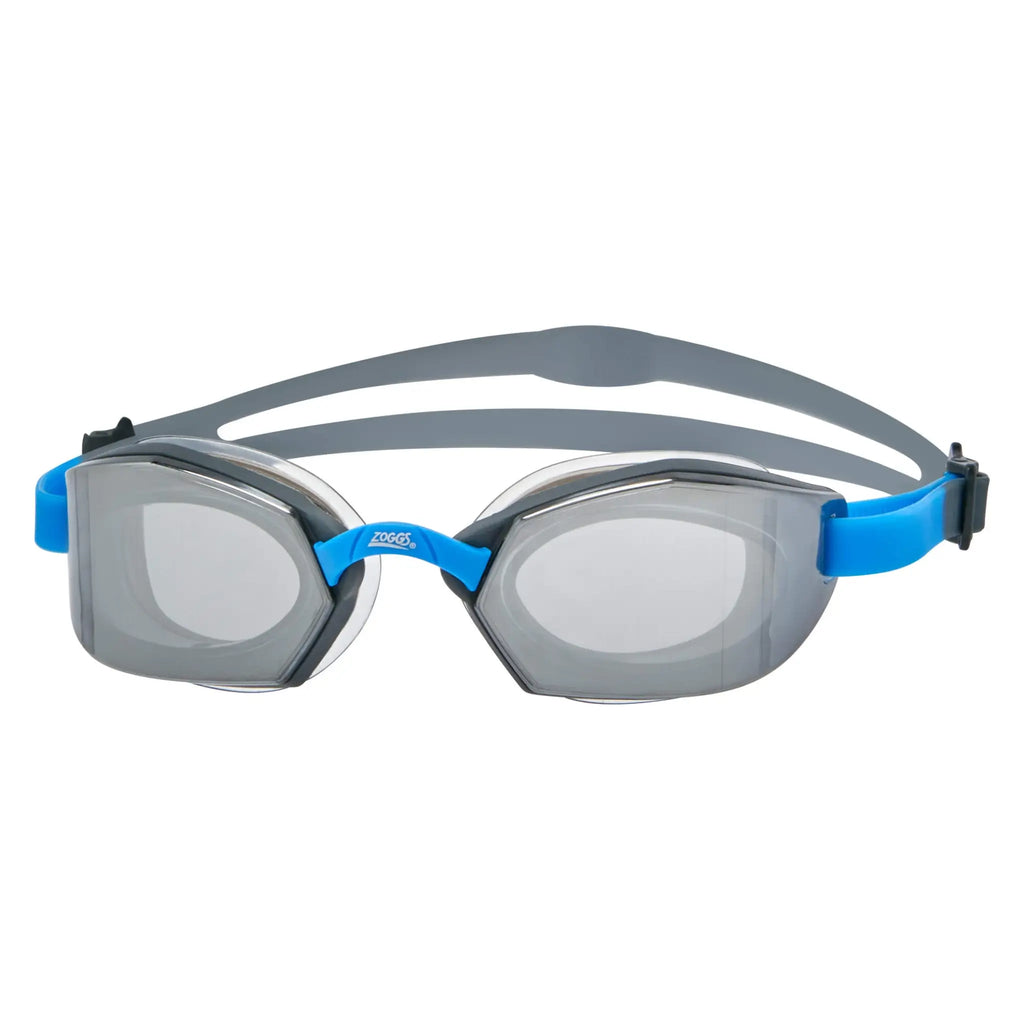 Zoggs Ultima Air Mirrored Titanium Goggles - Blue