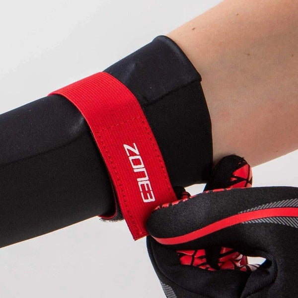 Zone3 Neoprene Swim Gloves - Red