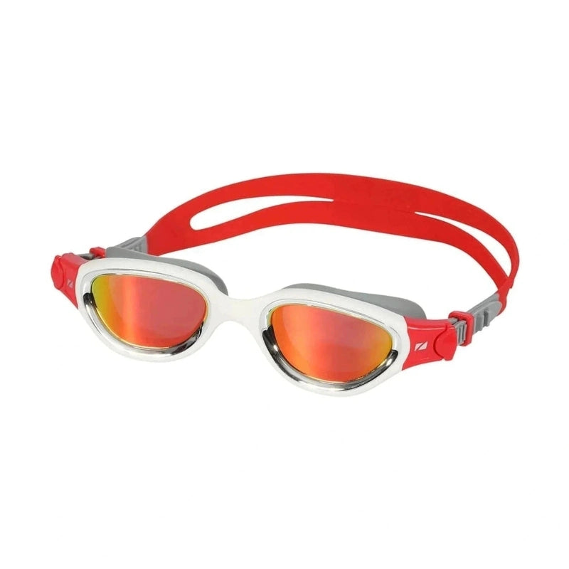 ZONE3 Venator-X Polarised Goggle - Silver/White/Red | WrightSport