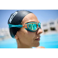 Zone3 Venator-X Polarised Goggle - Teal/Cream/Copper