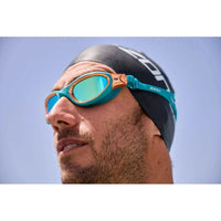 Zone3 Venator-X Polarised Goggle - Teal/Cream/Copper