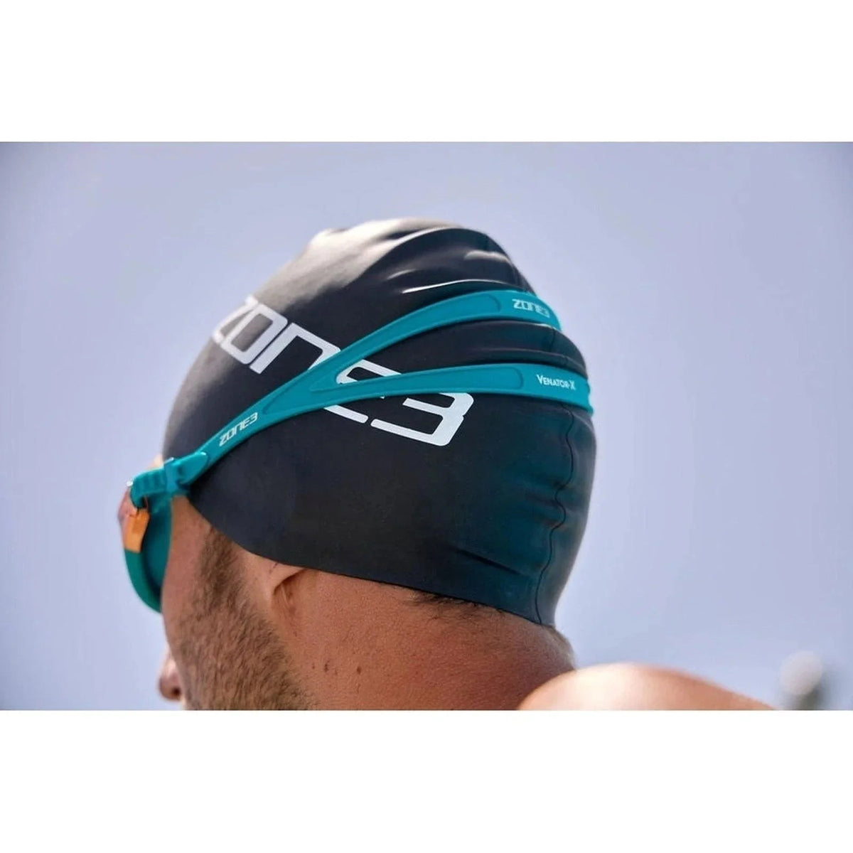 Zone3 Venator-X Polarised Goggle - Teal/Cream/Copper