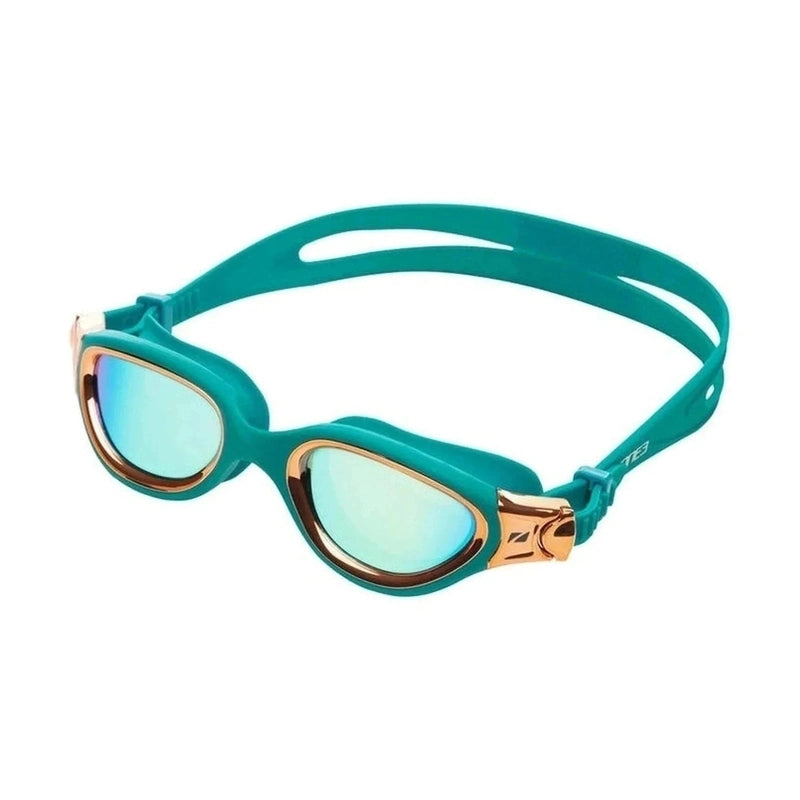 ZONE3 Venator-X Polarised Goggle - Teal/Cream/Copper | WrightSport