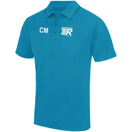 Rutherglen ASC - 'Volunteer' Cool Polo - Sapphire