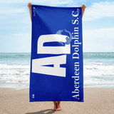Aberdeen Dolphin SC - Microfibre and Cotton Towel - Royal