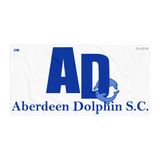 Aberdeen Dolphin SC - Microfibre and Cotton Towel - White