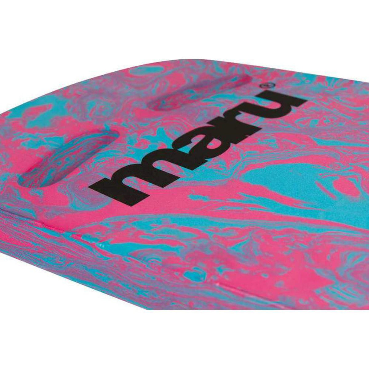 Maru Swirl Two Grip Fitness Kickboard - Blue/Pink
