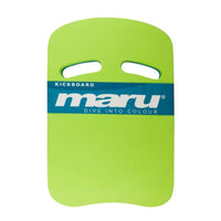 Maru Two Grip Fitness Kickboard - Lime/Blue