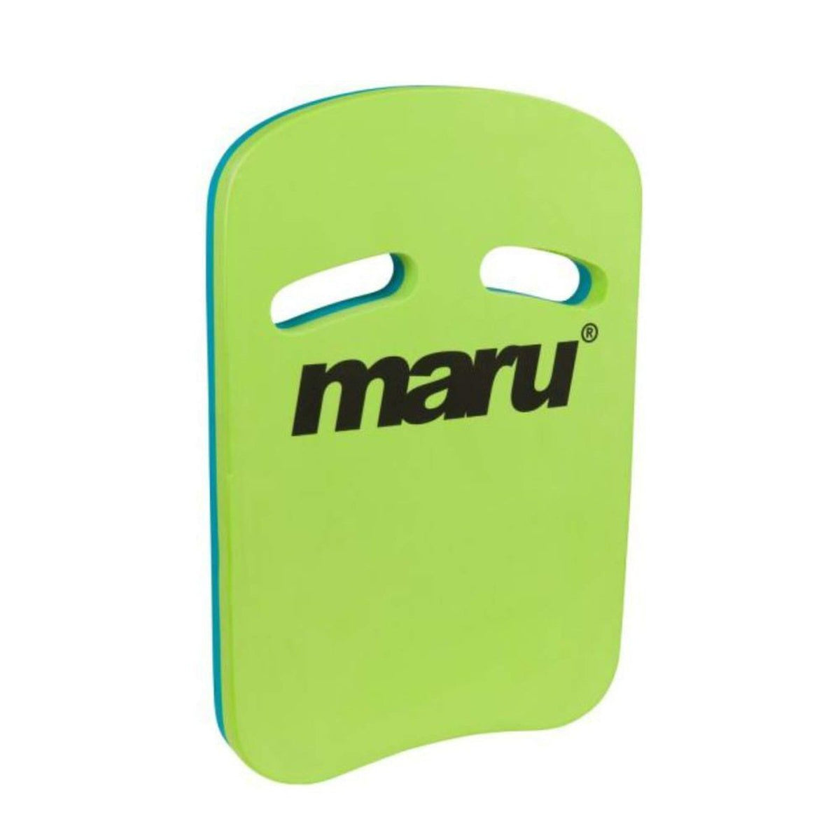 Maru Two Grip Fitness Kickboard - Lime/Blue