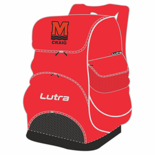 Monifieth SC - Lutra Premium Team Backpack 45 litre - Red