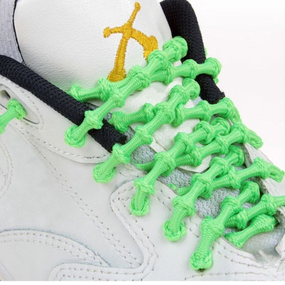 Xtenex X300 Series 30" Elastic Running Shoelace Laces - Neon Green