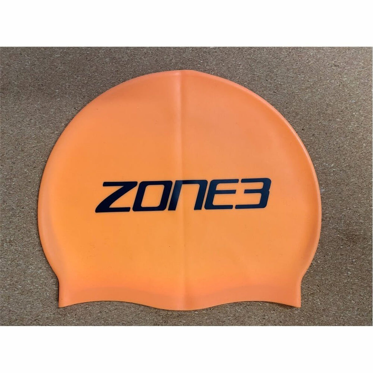Zone3 Silicone Swimming Cap - Orange